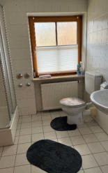 Dusche mit WC